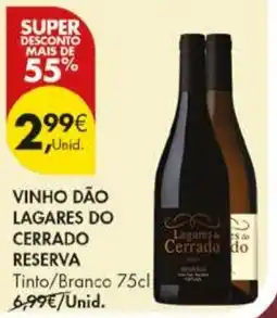 Pingo Doce Vinho dão lagares do cerrado reserva promoção