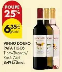 Pingo Doce vinho douro papa figos promoção
