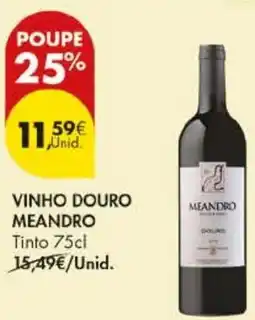 Pingo Doce Vinho douro meandro tinto promoção