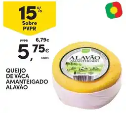 Continente Queijo de vaca amanteigado alavão promoção