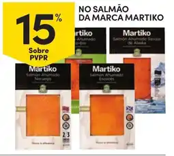Continente No salmão da marca martiko promoção