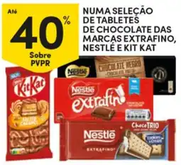 Continente KitKat Chocolate de Leite Salgado Caramelo promoção