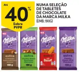 Continente Milka extra promoção