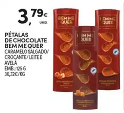 Continente Pétalas de chocolate bem me quer promoção