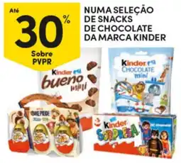 Continente kinder bueno mini promoção