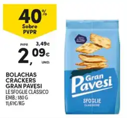 Continente Bolachas crackers gran pavesi promoção