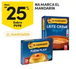 Continente El mandarin pudim flan promoção