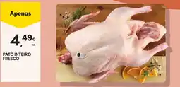 Continente Pato inteiro fresco promoção