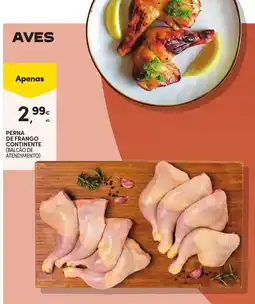 Continente Perna de frango continente promoção
