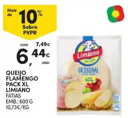 Continente Queijo flamengo pack xl limiano promoção