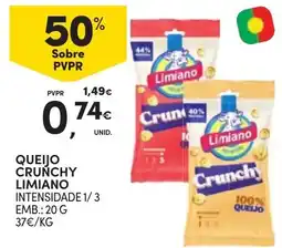 Continente Queijo crunchy limiano promoção