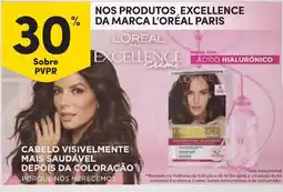 Continente Nos produtos excellence da marca l'oréal paris promoção