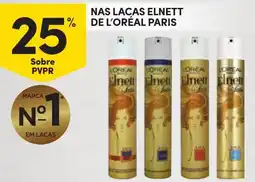 Continente Nas lacas elnett de l'oréal paris promoção