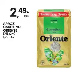 Continente Arroz carolino oriente promoção