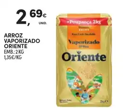 Continente Arroz vaporizado oriente promoção