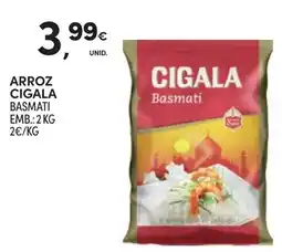 Continente Arroz cigala basmati promoção