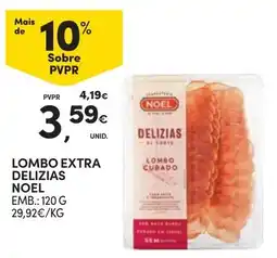 Continente Lombo extra delizias noel promoção