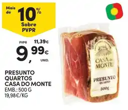 Continente Presunto quartos casa do monte promoção