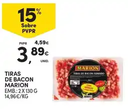 Continente Tiras de bacon marion promoção