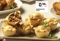 Continente Empadas de pato promoção