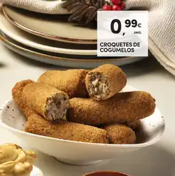 Continente Croquetes de cogumelos promoção