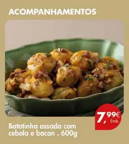 Pingo Doce Batatinha assada com cebola e bacon promoção