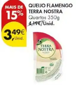 Pingo Doce Queijo flamengo terra nostra promoção