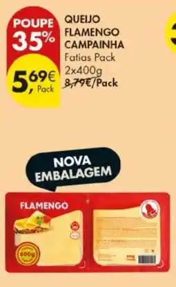Pingo Doce Queijo flamengo campainha promoção