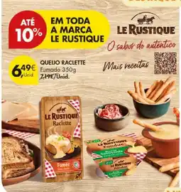 Pingo Doce queijo raclette le rustique promoção