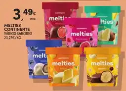 Continente Melties continente vários sabores promoção