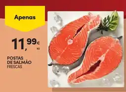 Continente Postas de salmão frescas promoção