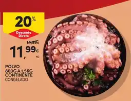 Continente Polvo continente promoção