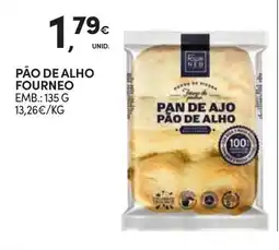 Continente Pão de alho fourneio promoção
