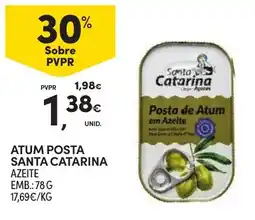 Continente Atum posta santa catarina azeite promoção
