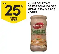 Continente Vegalia da marca Nobre promoção