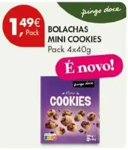 Pingo Doce Bolachas mini cookies pingo doce promoção