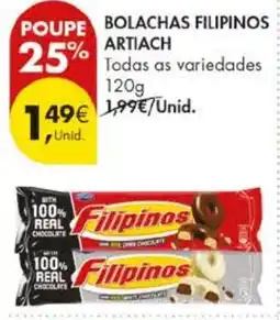 Pingo Doce Bolachas filipinos artiach promoção