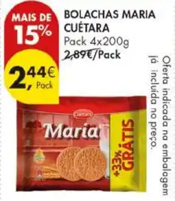 Pingo Doce Bolachas maria cuétara promoção