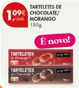 Pingo Doce Tarteletes de chocolate/morango promoção