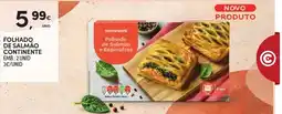 Continente Folhado de salmão e espinafres continente promoção