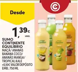 Continente Sumo continente equilíbrio promoção