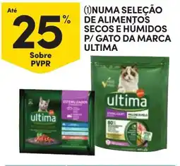 Continente ultima alimentos secos e humidos p/ gato promoção
