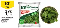 Continente Agrião de água vitacress promoção