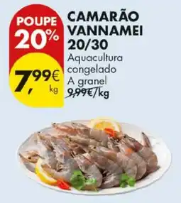 Pingo Doce Camarão vannamei promoção