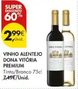 Pingo Doce vinho alentejo dona vitória premium promoção