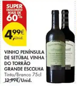 Pingo Doce vinho península de setúbal vinha do torrão grande escolha promoção