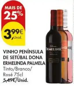 Pingo Doce vinho península de setúbal dona ermelinda palmela promoção