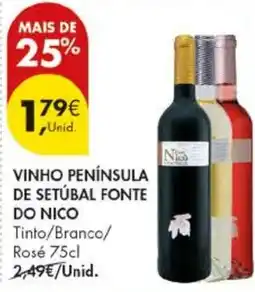 Pingo Doce vinho península de setúbal fonte do nico promoção