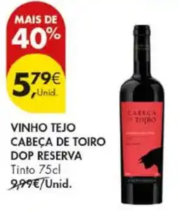 Pingo Doce vinho tejo cabeça de toiro promoção