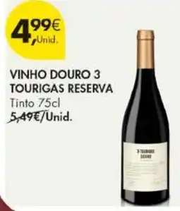 Pingo Doce vinho douro 3 tourigas reserva promoção